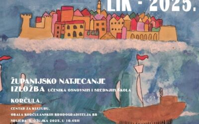 Županijsko Natjecanje-izložba učenika osnovnih i srednjih škola iz područja vizualnih umjetnosti i dizajna Dubrovačko-neretvanske županije –  LIK 2025.