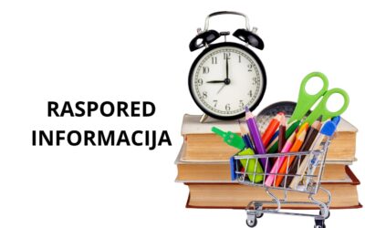 RASOPORED INFORMACIJA UČITELJA RAZREDNE I PREDMETNE NASTAVE