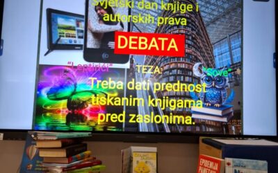 Debata prigodom Svjetskog dana knjige i autorskih prava
