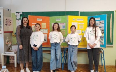 Učenice naše škole na državnoj smotri „Projekt građanin” i u posjetu Vladi RH