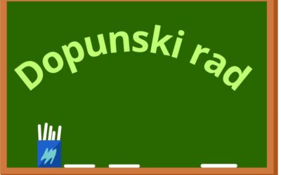 Obavijest o dopunskom radu